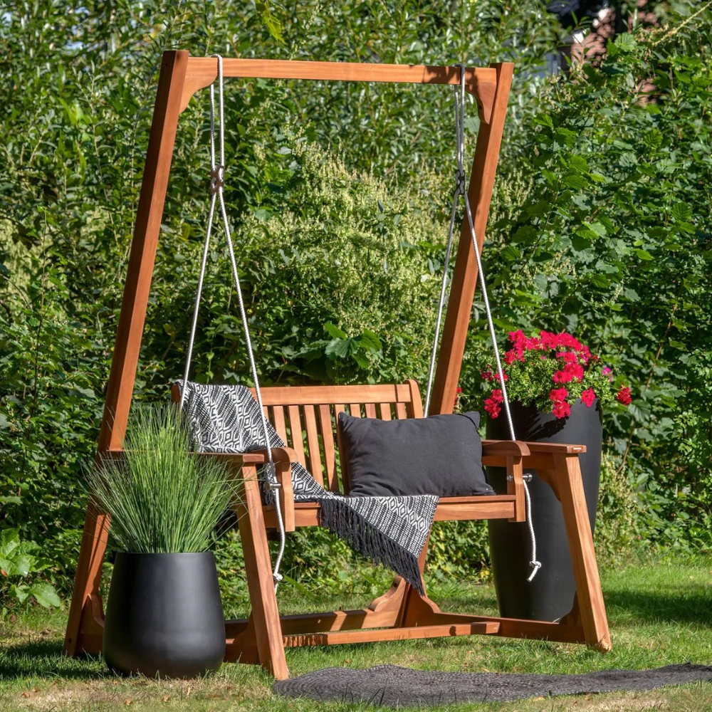 Schommelbank Hardhout 230x175x120 1 Schommelbank Hardhout 230x175x120