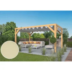 Schuifzeil Ivoor 300x500cm