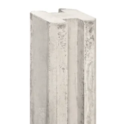 Berton©-sleufpaal Wit/grijs 11.5×11.5x316cm