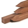 Paal Hardhout Met Punt 6.5×6.5x150cm