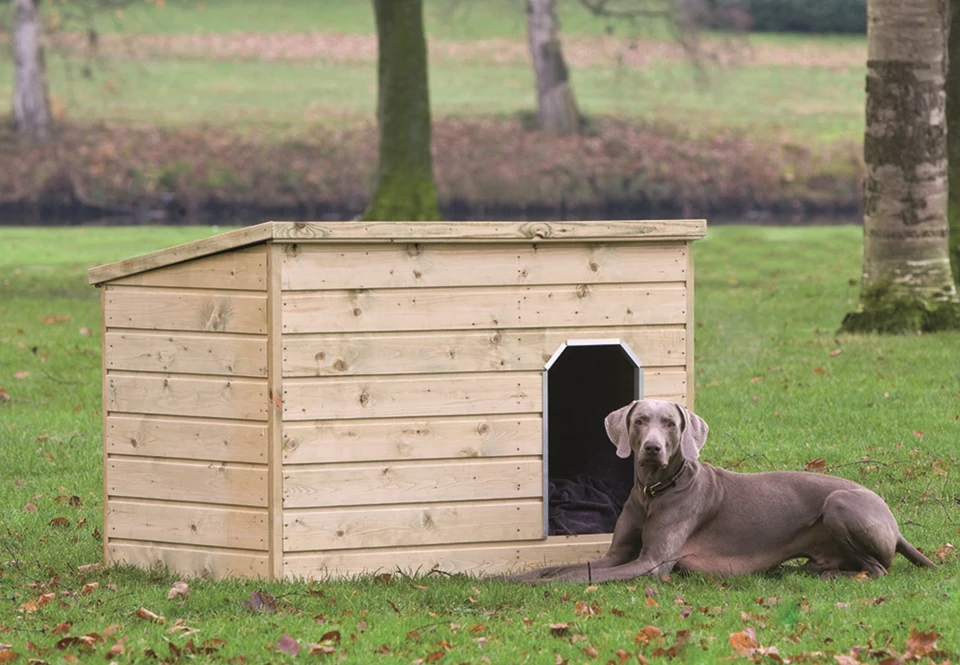 Hondenverblijf Teckel 130x93x97 1 Hondenverblijf Teckel 130x93x97