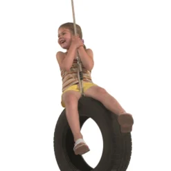 Autobandschommel Met Touw