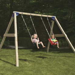 Houtpakket Freeswing Met Palen 8.8×8.8cm