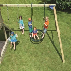 Houtpakket @Swing Met Palen 8.8×8.8cm