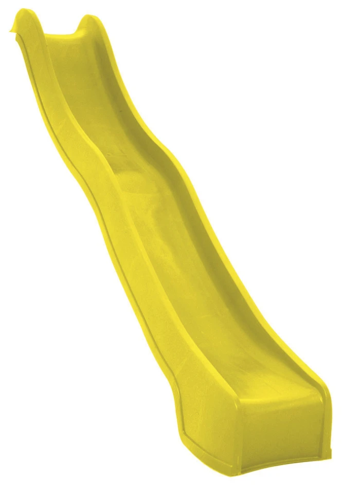 Glijbaan Kunststof 300cm Geel 1 Glijbaan Kunststof 300cm Geel