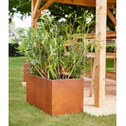 Bloembak Cortenstaal Middel 90x50x50cm 3 Bloembak Cortenstaal Middel 90x50x50cm -Goedkope Natuur Plek Winkel 4 14