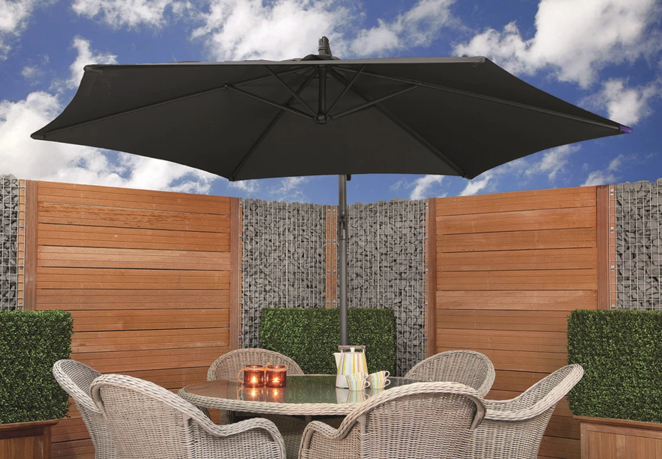 Parasol Le Mans Antraciet 1 Parasol Le Mans Antraciet