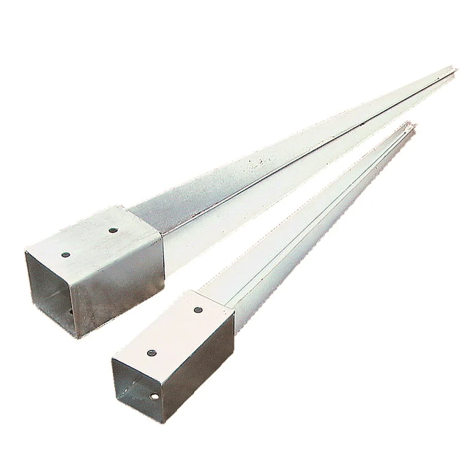 Paalpunt 15.1×15.1x90cm Gegalvaniseerd 1 Paalpunt 15.1×15.1x90cm Gegalvaniseerd