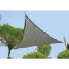 Zonnezeil Driehoek Zilvergrijs 550x550cm