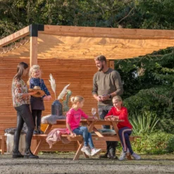 Picknicktafel Economy Hardhout 160x150x75 5 Picknicktafel Economy Hardhout 160x150x75 -Goedkope Natuur Plek Winkel Picknicktafel Economy 2