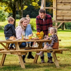 Picknicktafel Geïmpregneerd Hout 300x154x74 7 Picknicktafel Geïmpregneerd Hout 300x154x74 -Goedkope Natuur Plek Winkel Picknicktafel Superieur 2