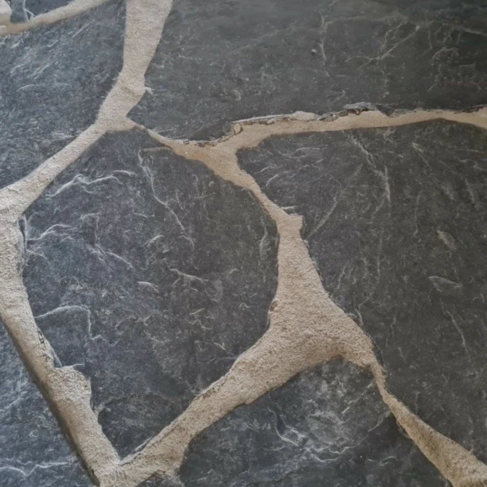 +Garden® Flagstones Black Karistos 20-35mm P/M² 2 +Garden® Flagstones Black Karistos 20-35mm P/M² - Afbeelding 2