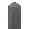 +Garden Berton©-paal LG Antraciet, Diamantkop 10x10x280cm T-model